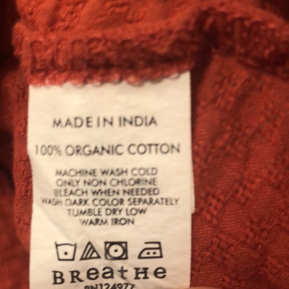 PrAna Organic Button Top - Picture 3 of 5